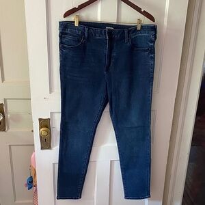 Express Men's Dark Blue Skinny Jeans 36x30